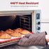 U-Taste 446ºF Heat Resistant Macaron Silicone Baking Mat, Non Stick Reusable Cookies Pastry Sheet Liner with Edge Enhancement Circle Measurement f...